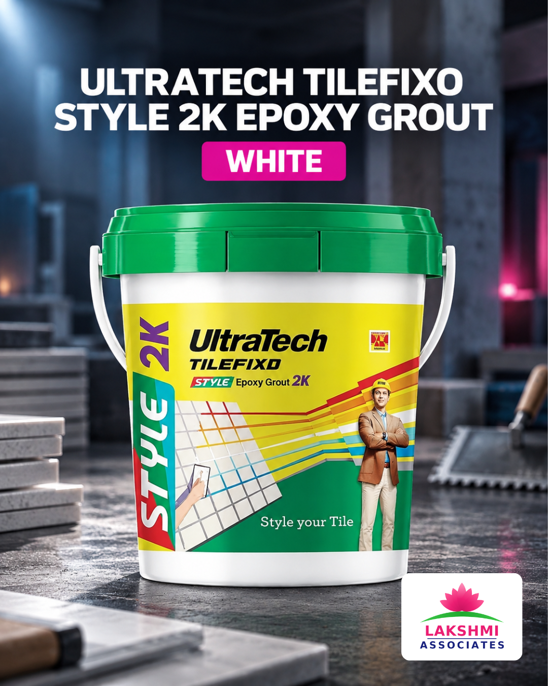 Ultratech TILEFIXO STYLE Epoxy Grout White