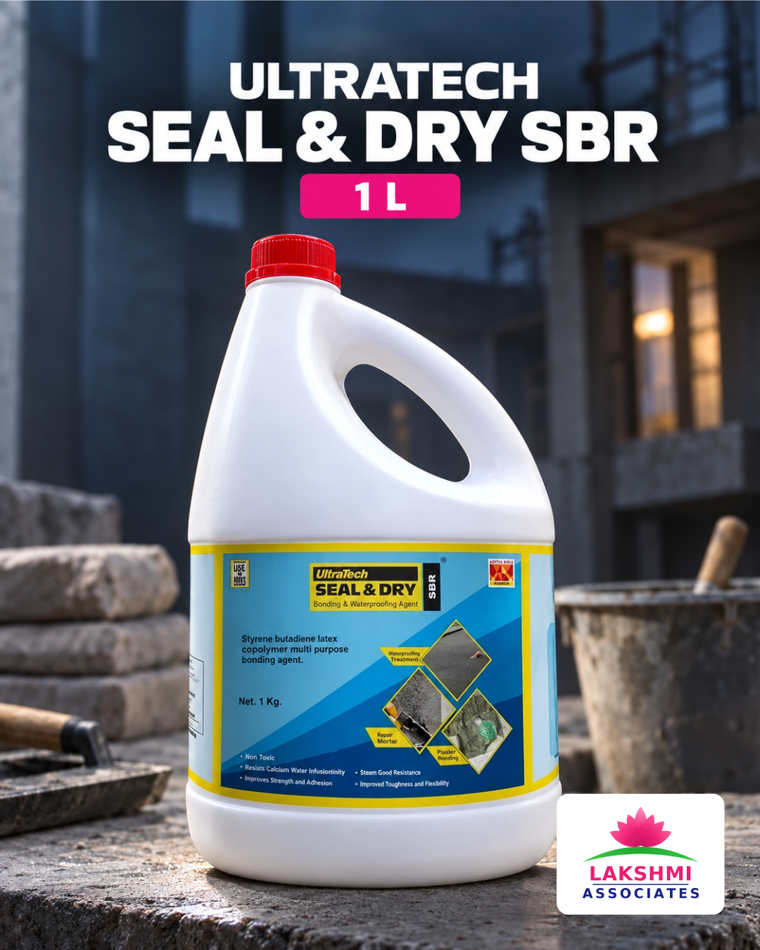 UltraTech Seal & Dry SBR 1L